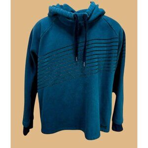 Under Armour Womens Teal Fleece Large Hoodie